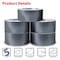 Better Office Products Duct Tape, Heavy Duty, 7.3mil, 1.88 Inch x 30 Yards Per Roll, Easy Tear, Silver, 5PK 40593 - alternate 3